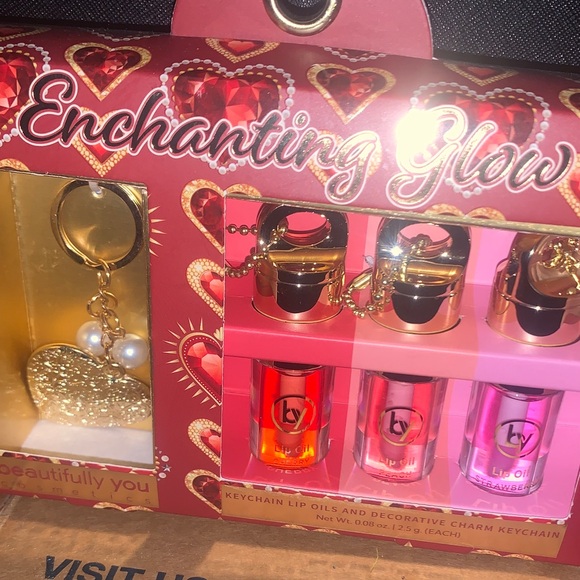 Lip Oil Trio - Pink and Gold For - Picture 2 of 7